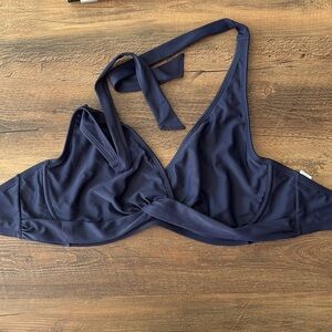 Athleta Tara halter wild bloom 36 D/DD